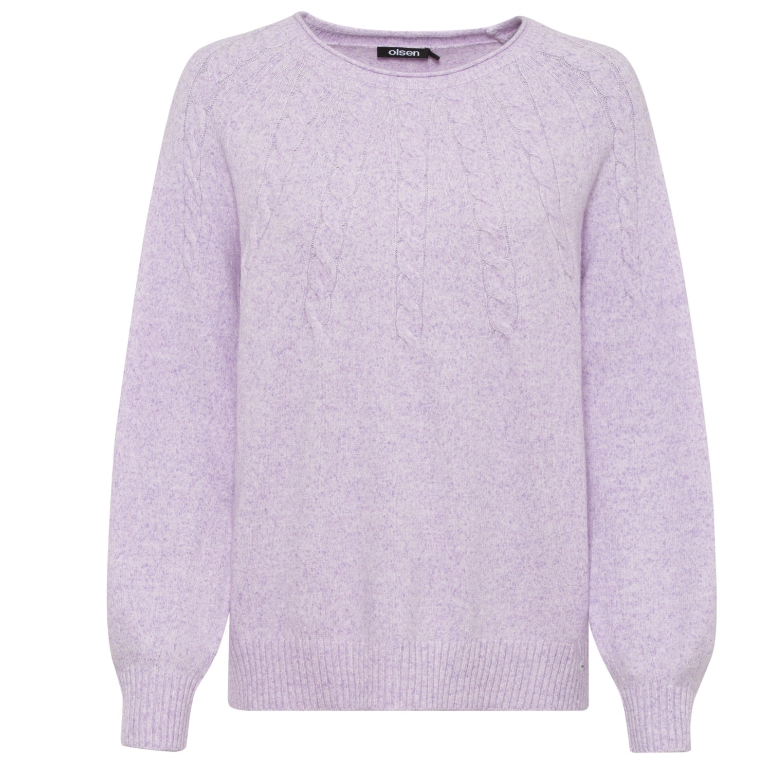 Kuschlig warmer Pullover von Olsen in der Farbe Flieder Art. 11003865