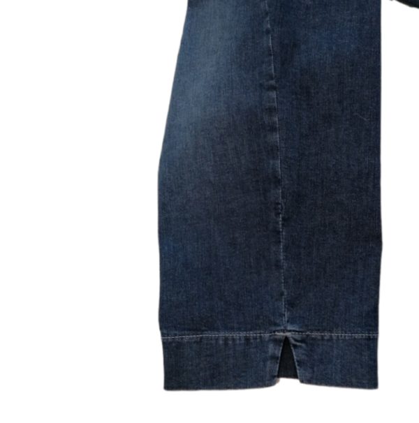 Capri Hose jeans denim geused von Ascari Capri Lena 4801 742 in modischer Länge bei Mode Sabine Lemke im Onlineshop und im Geschäft in Winnenden im Rems Murr Kreis
