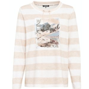 Gestreiftes Sweatshirt von Olsen Mode