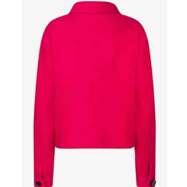 Kurze Wolljacke in rot von more and more Artikel 31116052 bei Mode Sabine Lemke in Winnenden im Remstal im Modegeschäft einkaufen
