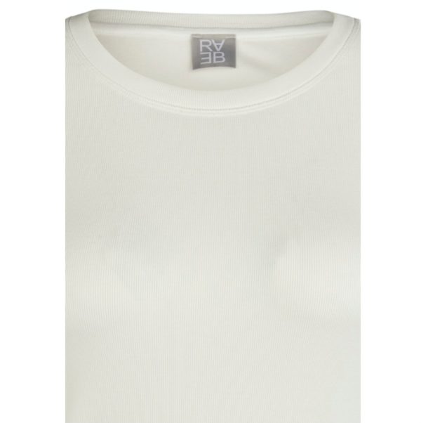 Einfarbiges Shirt von Rabe Moden in Ecru mit 3/4 Arm Artikel 52-211300