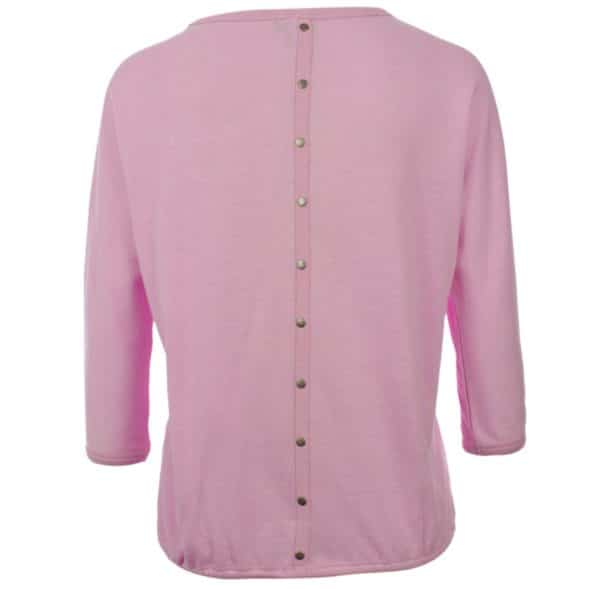 Leichter 3/4 Arm Pullover von KennyS Artikel 509764 inzartem rosa in blusiger Form und Raglanarm bei Mode Sabine Lemke in Winnenden oder im Onlineshop einkaufen!