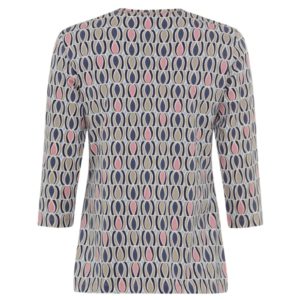 T-Shirt mit Allover print von Olsen