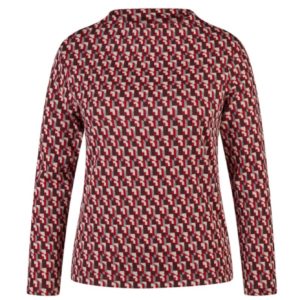 gemusterter Pullover von Rabe Moden