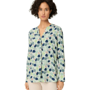 Gemusterte Viskosebluse von Olsen