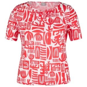 Gemustertes T-Shirt von Rabe Moden