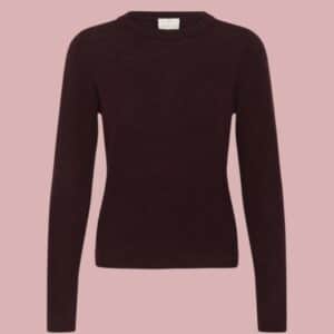 Schlichter, einfarbiger Pullover von Kaffe