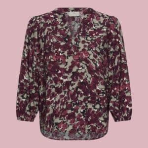 Gemusterte Bluse von Kaffe