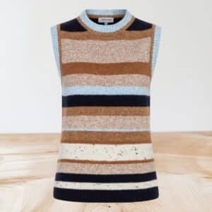 gestreifter Strickpullunder von More & More