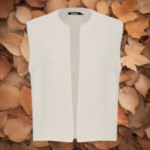 Schlichte Jacke ohne Arm